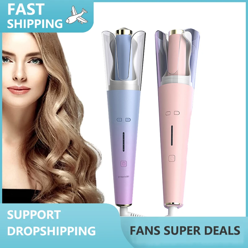 

Home LCD Automatic Hair Curler Multifunctional Portable Hair Curler Adjustable Temperature Infrared Heating