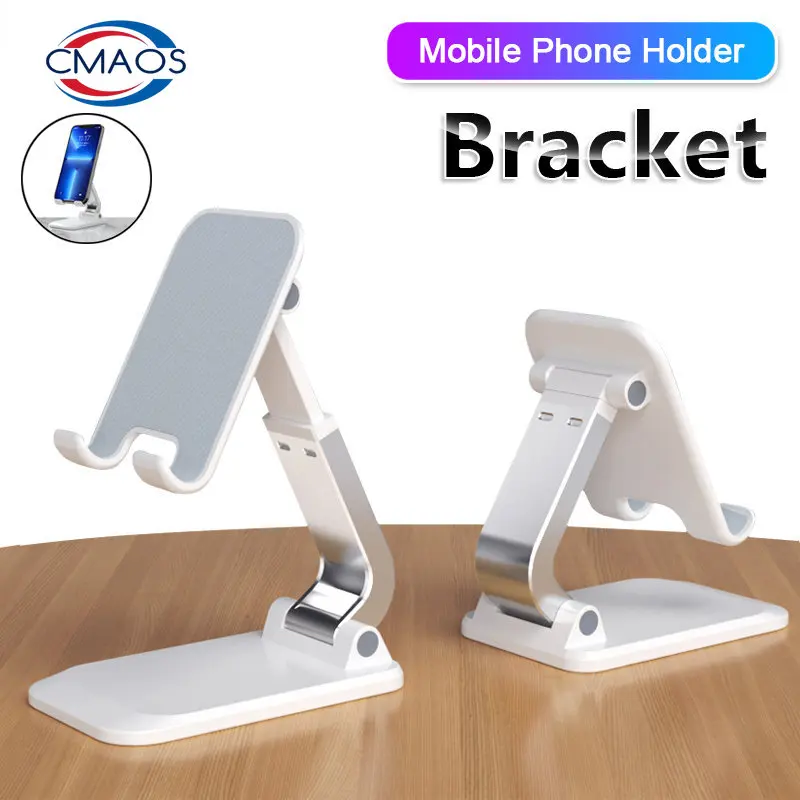 

Metal Mobile Phone Holder Tablet Support Foldable Universal Desktop Stand For Xiaomi iPhone iPad Huawei Lazy Adjustable Bracket