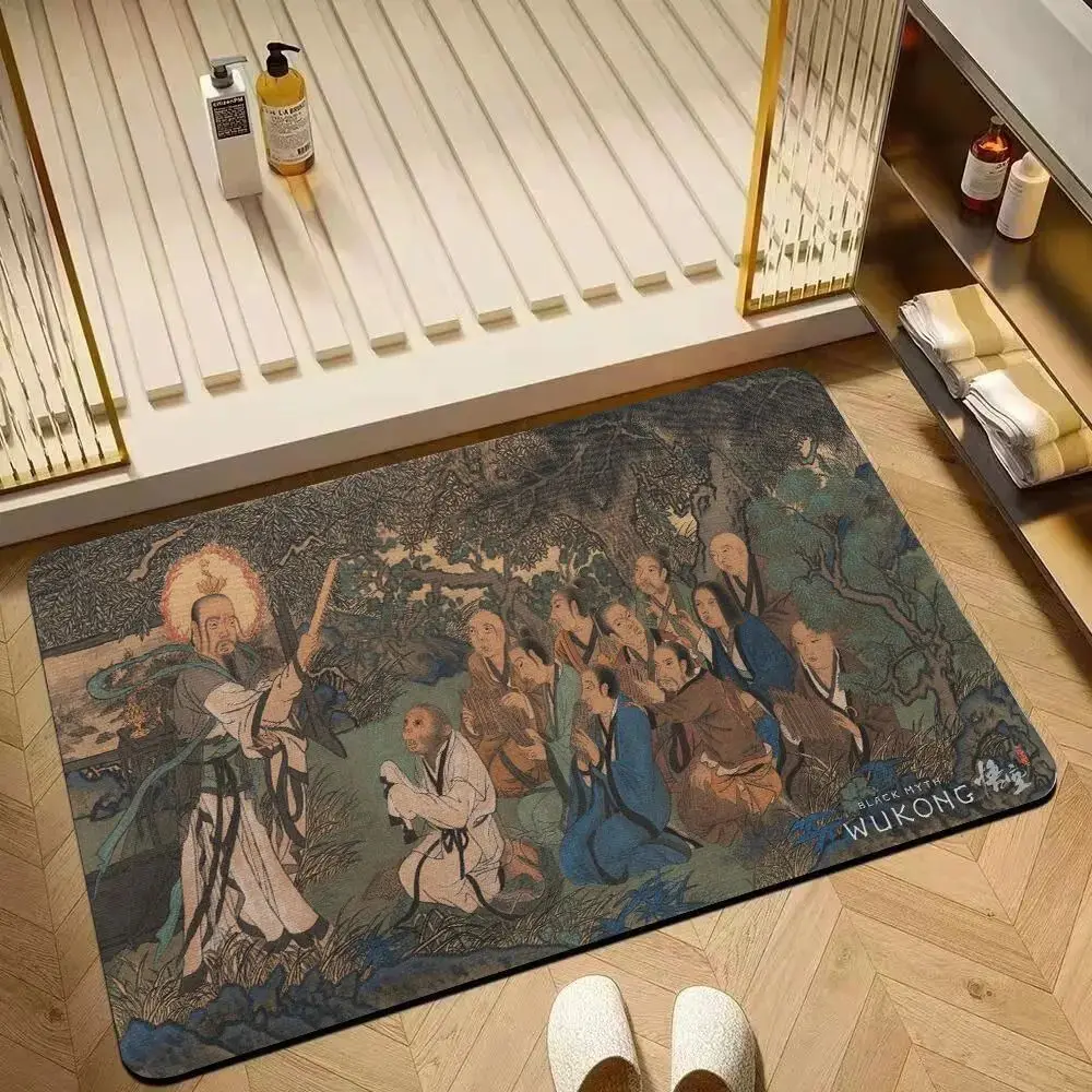 VIKAMA 1 шт. черный миф Wukong сгибание свободное кольцо ворс водонепроницаемый