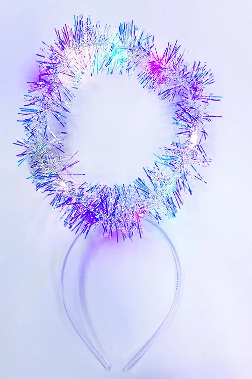 

Вечерние чная светодиодная светящаяся корона с 3-мя функциями Angel Hare Crown