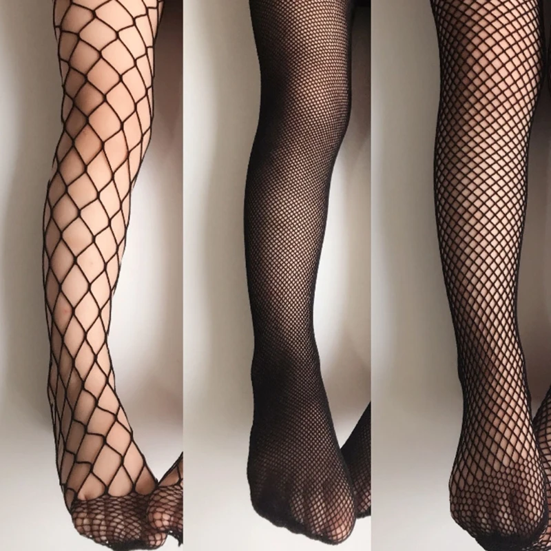 

Summer Girls Fashion Mesh Stockings Kids Baby Fishnet Black White Pantyhose for Children Tights Cheap Stuff with Free Shipping