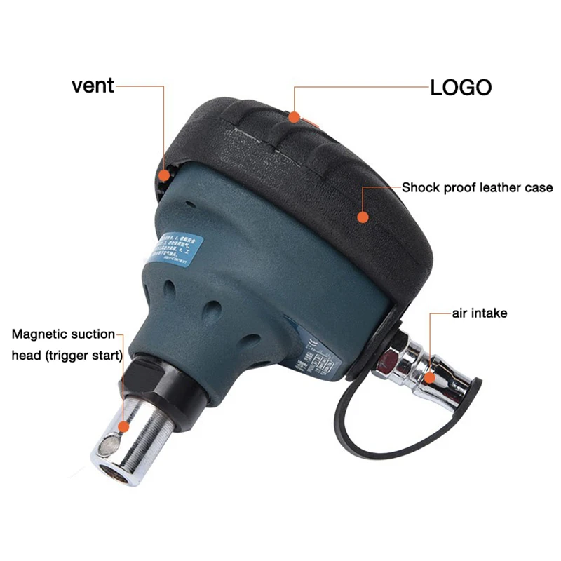 Пневматический мини-молоток гвоздезабивной стальной 8 мм * 100 инструменты для