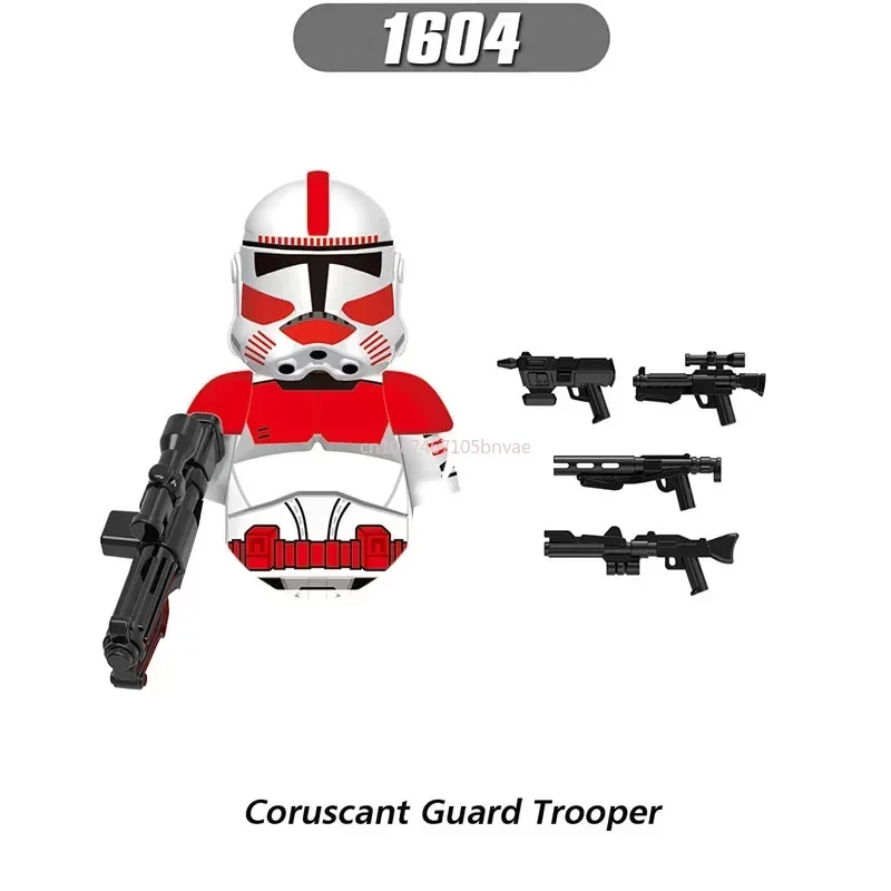 X0300 строительные блоки Клон солдат 501-й легион Императорский штурмовик робот