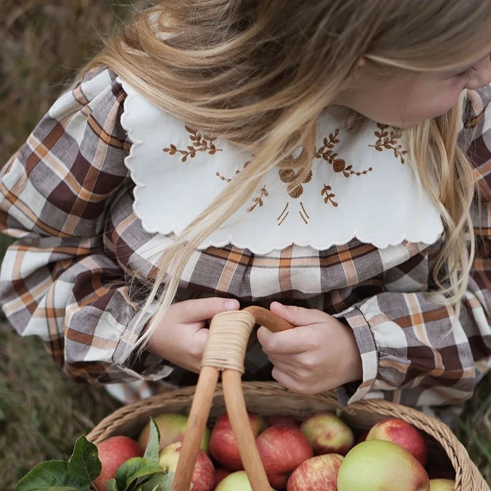 Детское бархатное платье принцессы брендовый комбинезон с длинным рукавом для