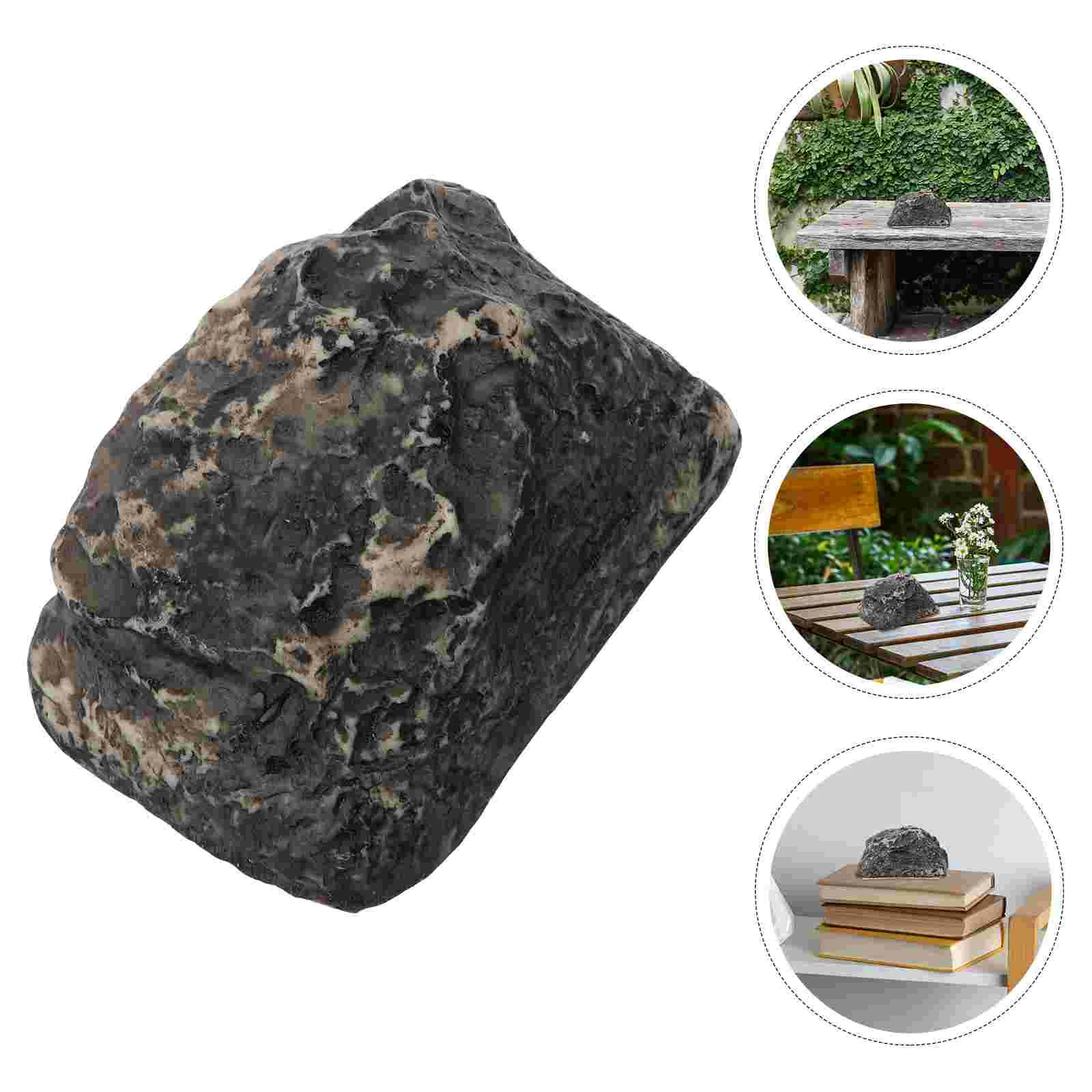 

Garden Décor Hidden Key Hider for outside Resin Crafts Decorative Synthetic Outdoor Holder Cash Storage