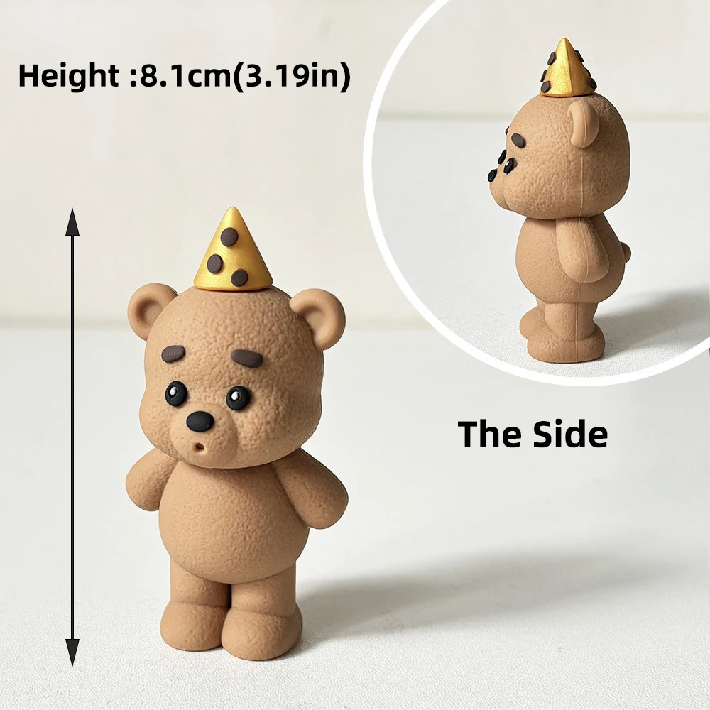 

Топпер для торта с медведем