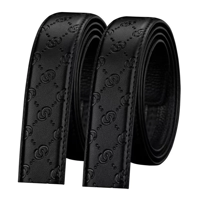 

High Quality Men's Fashion Designer Genuine Leather Belt Male Automatic Buckle Belt Business Casual Belts Strip Width 3.5cm