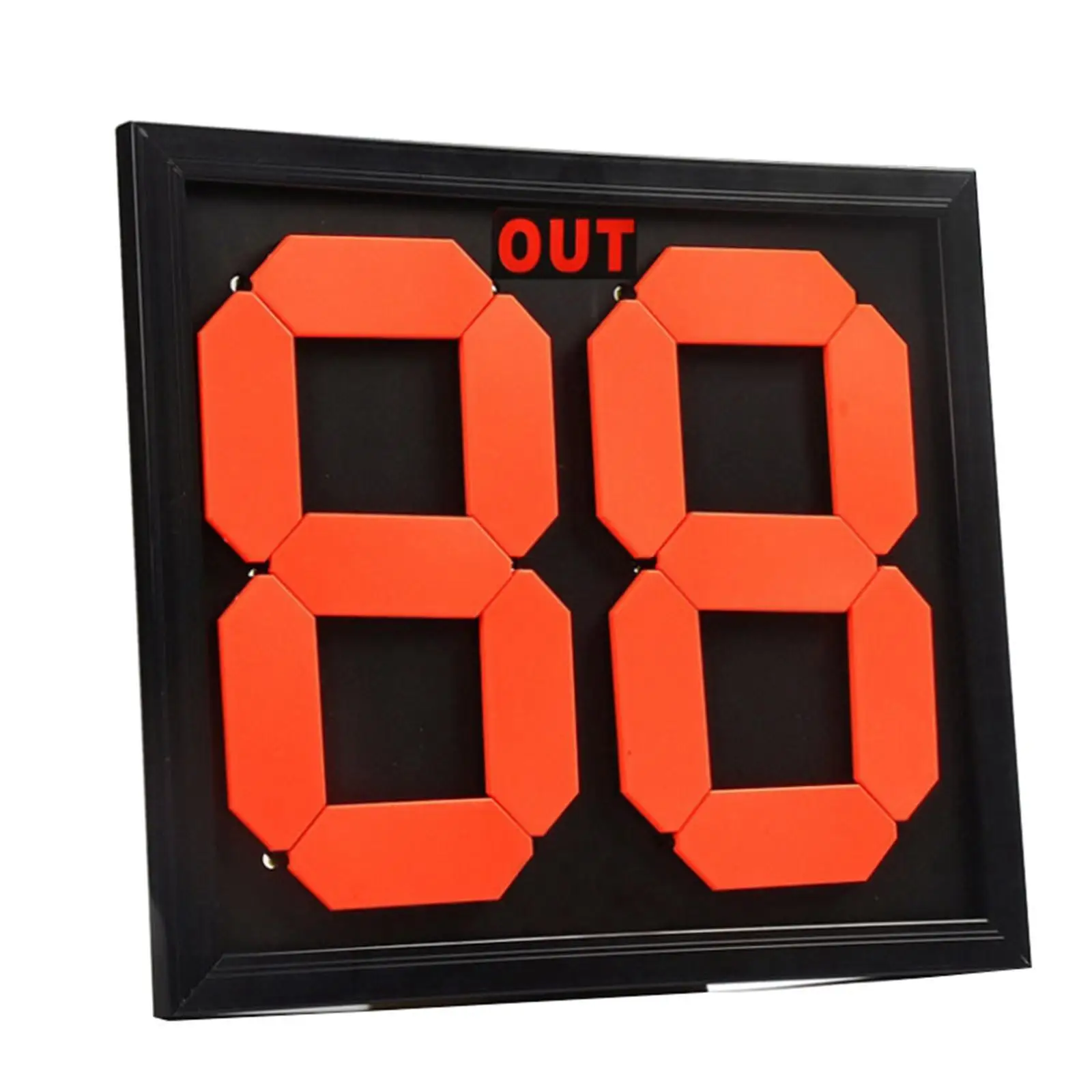 

Football Soccer Manual Substitution Board Card Manually Fliping Numbers