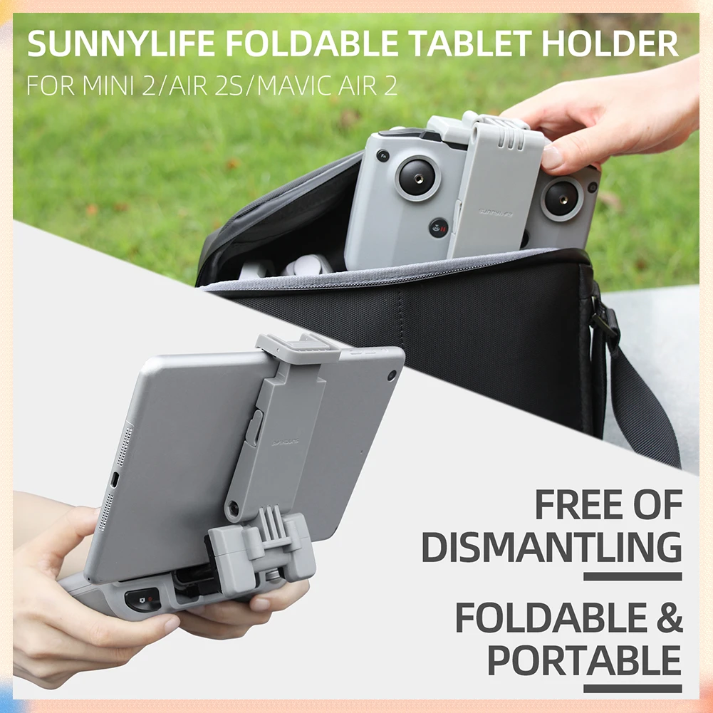 

Складной расширительный кронштейн, держатель для планшета, крепление для телефона с дистанционным управлением для DJI Air 2S/Mini 2/Mavic Air 2, аксесс...