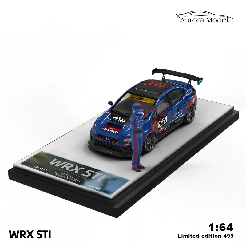 

(Pre-order) AuroraModel AM 1:64 Nurg Berlin Challenge Painting sti limited499 Diecast Model Car