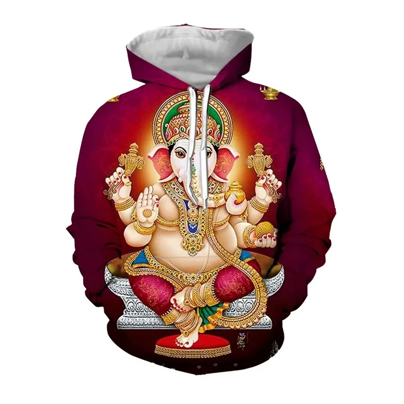 Новые толстовки с 3d-рисунком индийской обезьяны и Бога Hanuman мужская женская