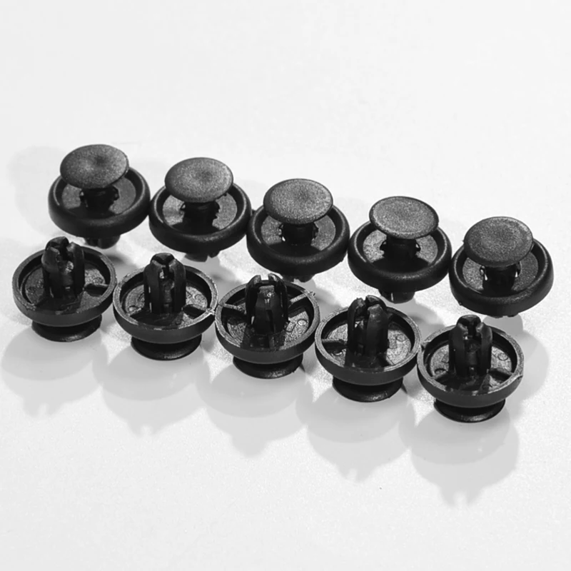 

100Pcs 7mm Car Plastic Trim Clips Fasteners For Toyota/Lexus Bumper Trim Panel Clip Black Engine Rivets Replacement Accessories