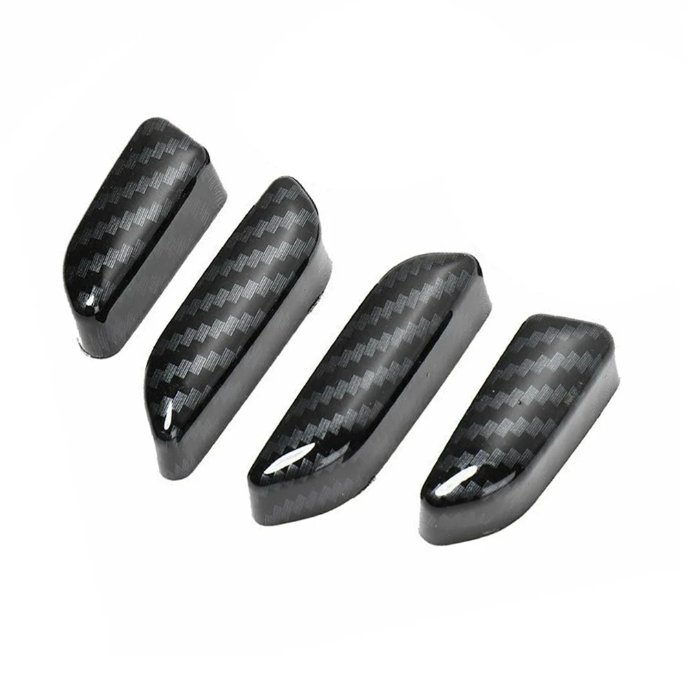 6 шт. регулируемые кнопки для сиденья из углеродного волокна Tesla Model X S 2012-2021