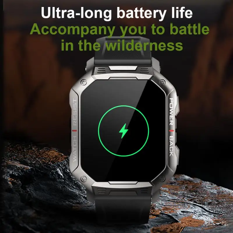 

1.83 Inches Smart Watch Men Women Blood Pressure Heart Rate Monitor Smartwatch Tracker Message Reminder Function Bluetooth Watch