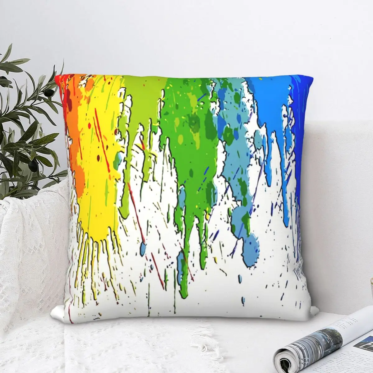 Цветная декоративная подушка в виде спилки ранцевый рюкзак стиле хип-хоп