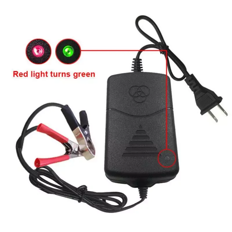 

Car Battery Charger Two-wire Maintainer Amp Volt Trickle Auto Replacement Parts Automobiles Car Truck Motorcycle Accessories