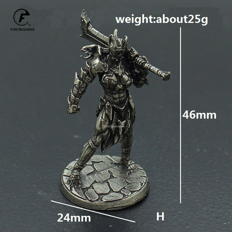 

Медные фигурки шахмат Легенда короля Артура