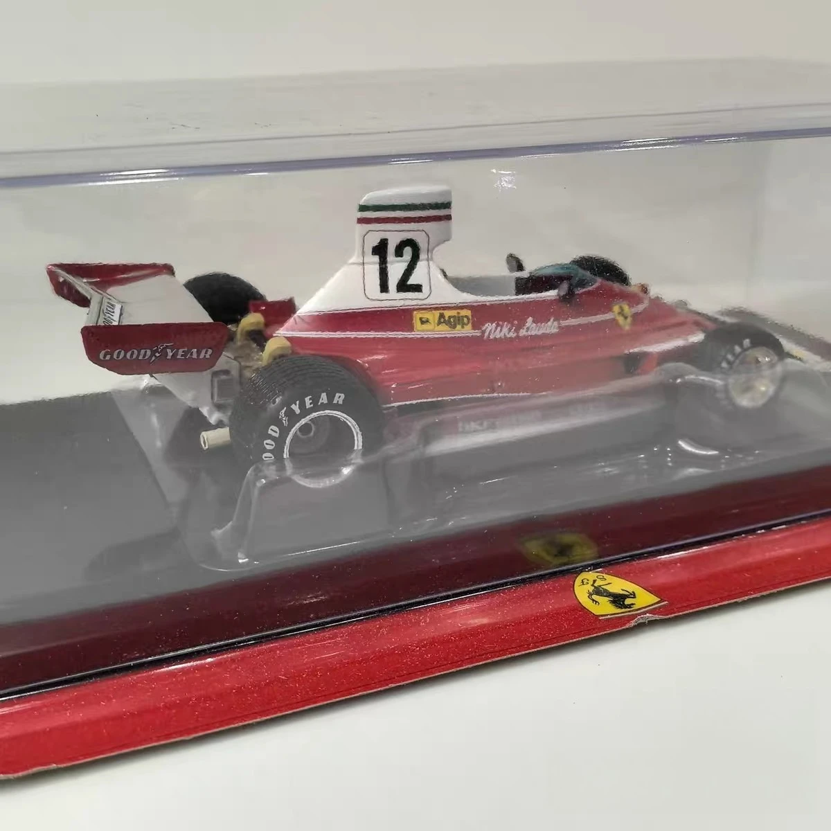 Фото Модель IXO 1:24 FERRARI 312T из литого металла # Модель легкового автомобиля 1975 года выпуска, 12-й серии. №5