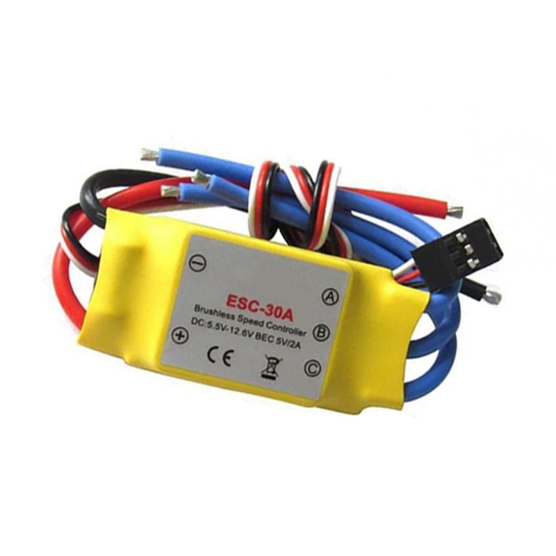 Для F450 F550 с фиксированным крылом четырехшеосный 30 А желтый бесщеточный