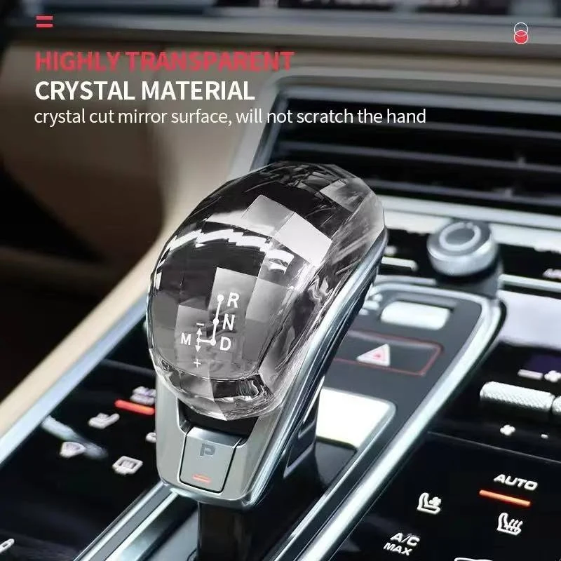 Для Porsche Palamela 2017-2023 хрустальная ручка переключения передач рычаг головка рамка