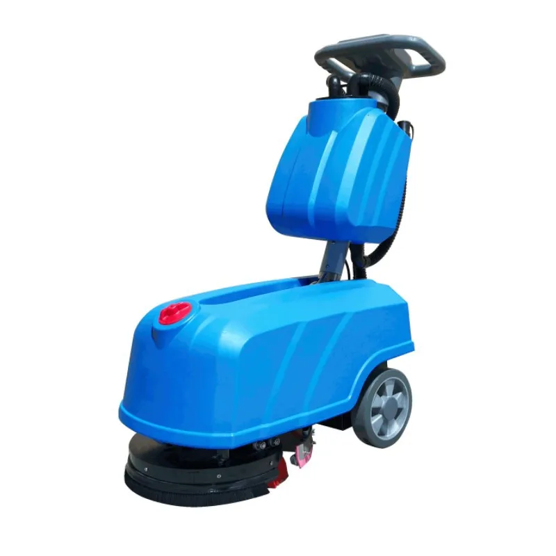 

Foldable Auto Cleaning Scrubber Small Industrial And Commercial Floor Scrubber Hand Push Cleaning Waxing Machine Sweeper Cleaner