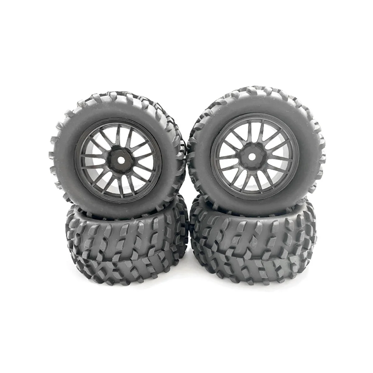 

4 шт. 82 мм резиновая шина 12 мм Шестигранная для HBX 16889 MJX H16 16207 16208 162010 SG1601 SCY 16101 1/16 детали для радиоуправляемых автомобилей