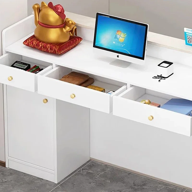 Стойка для магазина стойка обслуживания регистрации салон эстетической мебели