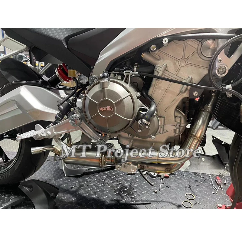 Надеваемая выхлопная система мотоцикла Aprilia RS660 RS 660 глушитель Tuono для трубка