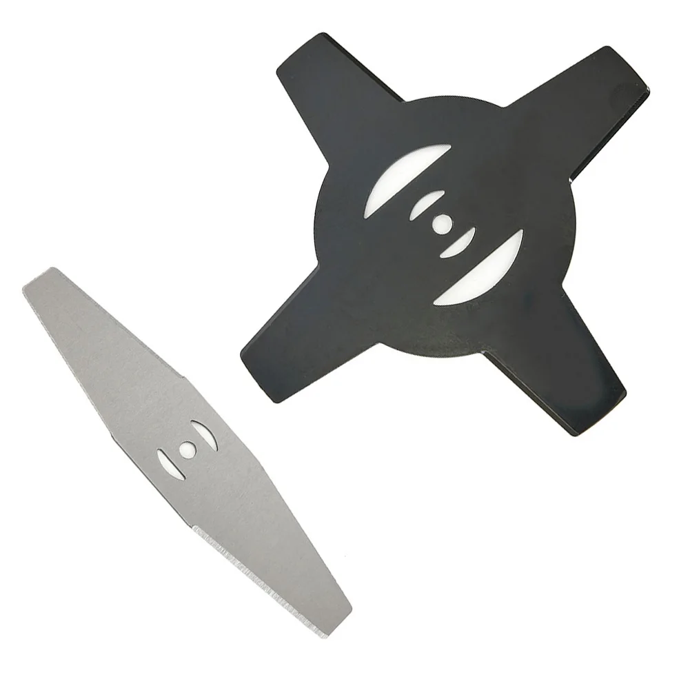 

2Pcs/set Steel Trimmer Blades Lawn Mower Spare Knives For Lithium Electric Grass Trimmer Garden Power Tools Accessories 150mm