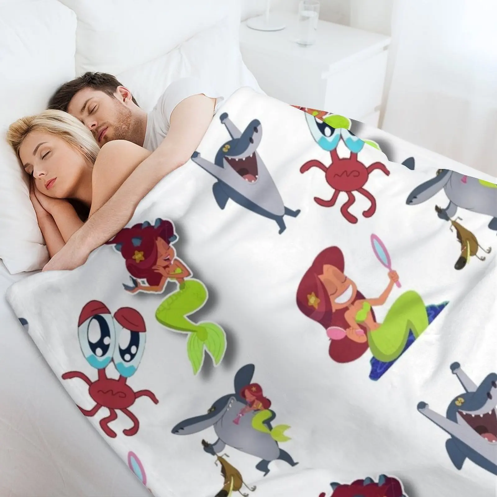 Наклейки Zigo and Sharko Pack одеяло косплей аниме милые одеяла для кровати