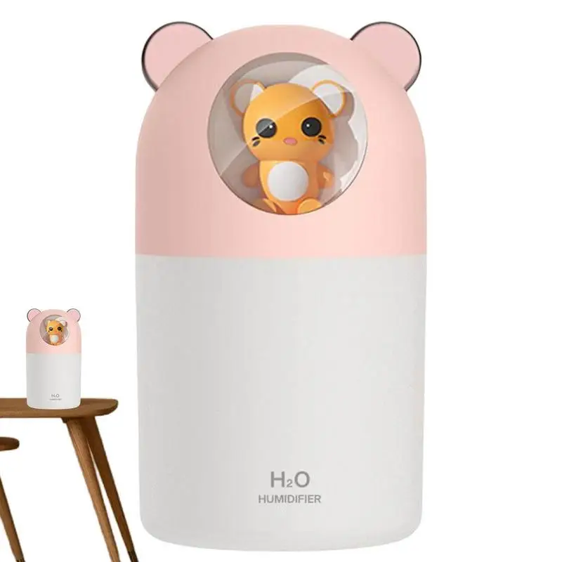 S For Bedroom Cute Silent Small Cute Humidifier With Night L