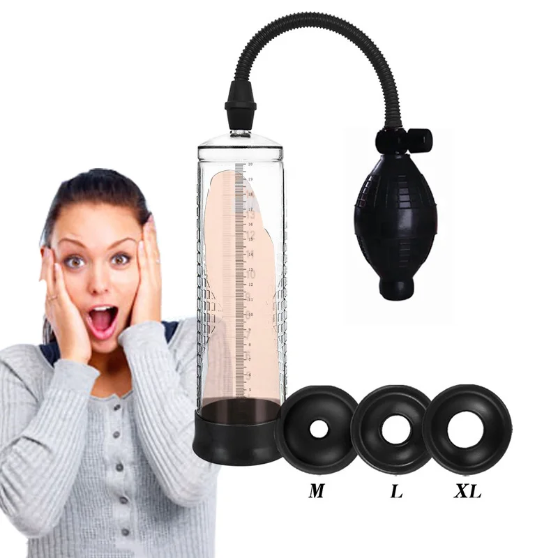 215 мм насос для пениса вакуумный увеличения увеличение мужской эрекции Пениса