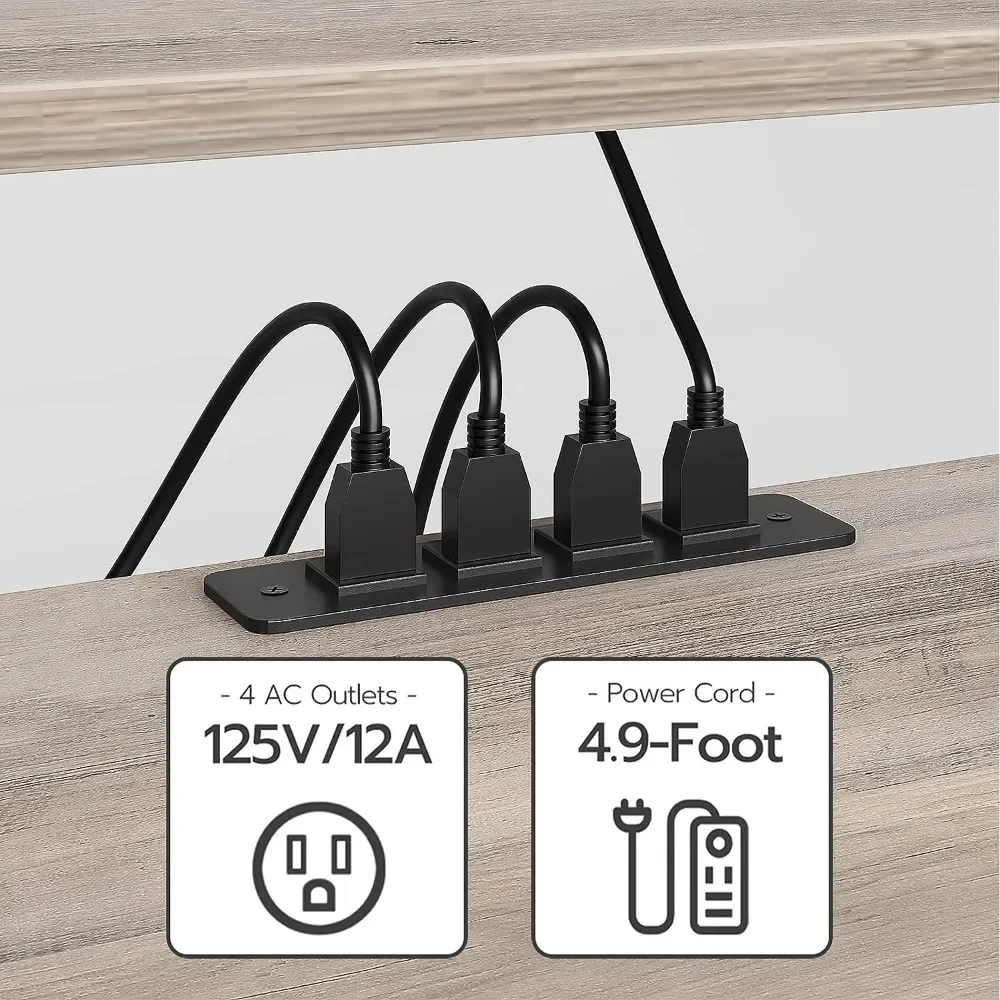 Подставка для телевизора с выходами питания до 65 дюймов ТВ-приставка открытой