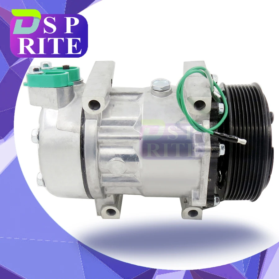 Компрессор кондиционера Sanden SD7H15 для Scania P G R T series R340 R380 G420 R500 R580 R620 1531196 1888032 SANDEN 8295