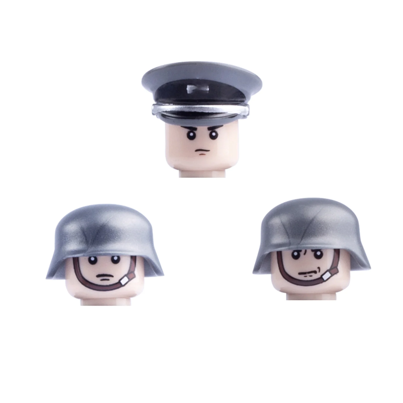 

World War II Military German Troop Building Blocks Officers Army Soldiers Figures Accessories Mini Bricks Children Toys Gift