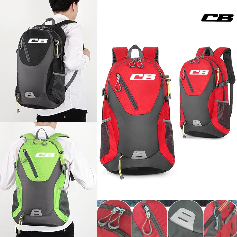 

For Honda CB 599 600F CB 400 500 CB919 CB 125 R CB 190R 250R CB1000R 40L Large Capacity Waterproof Backpack Men/Women Ideal