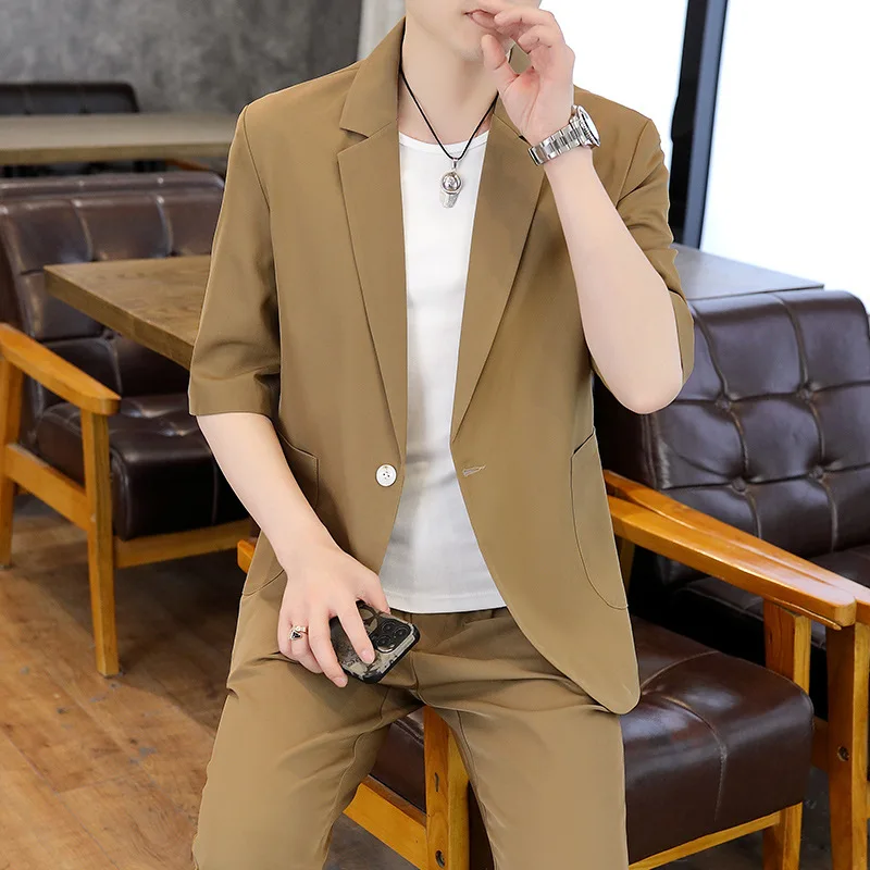 

6159-R-New Autumn Fashion Advanced Professional Suit Customized Suit