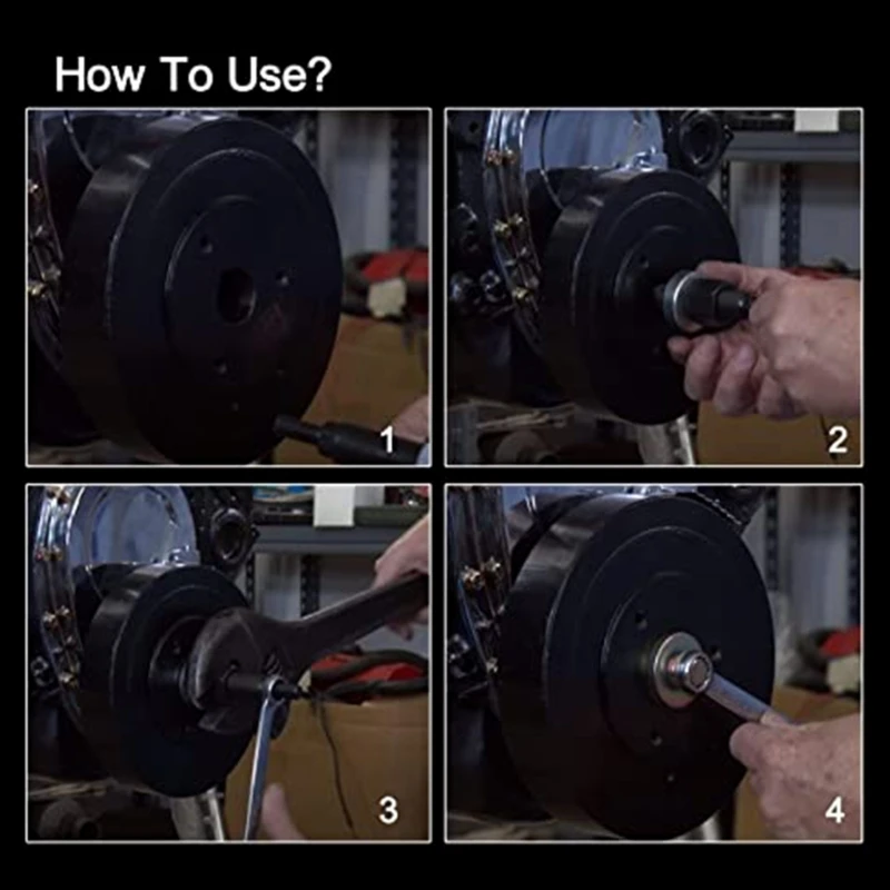 

Harmonic Vibration Damper Installation Tool For Small & Big Block Crank AOS