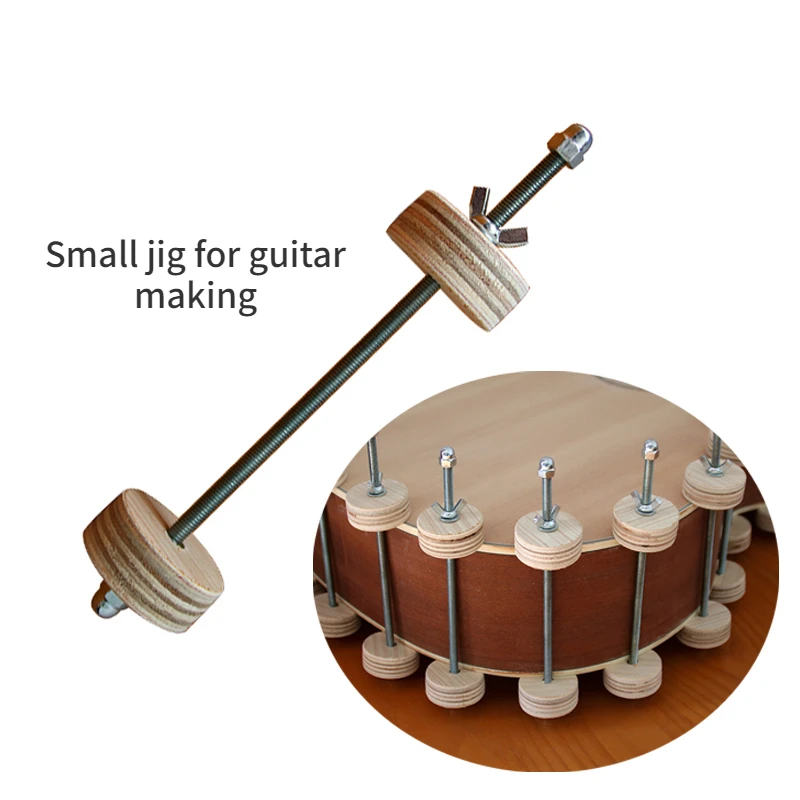 

Guitar Musical Instrument Cask Production Sound Barrel Slotted Repair Homemade Small Ball Assembly Jig Production Tool