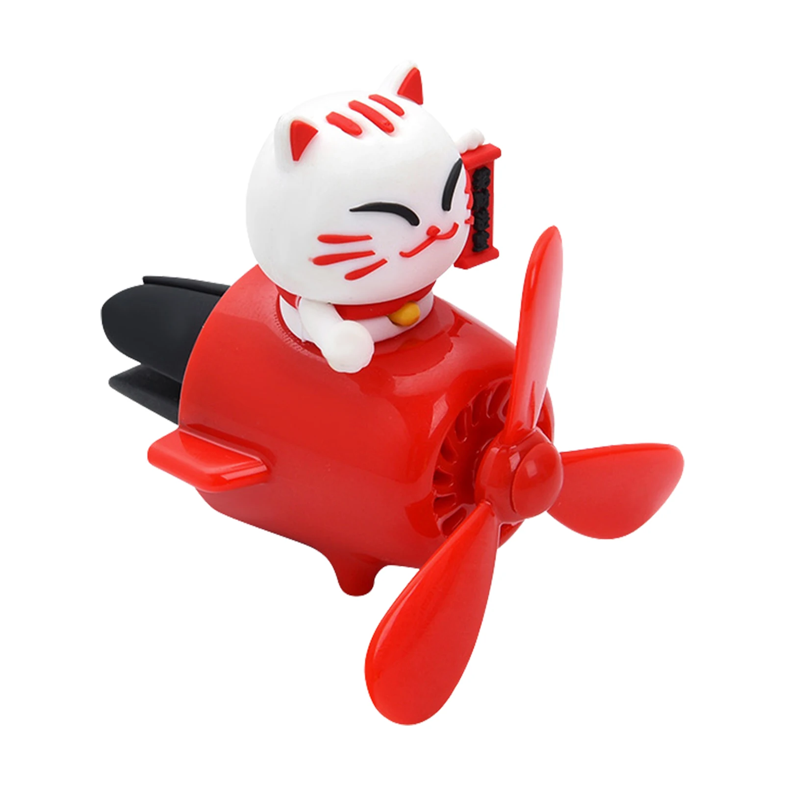 

Car Air Freshener Aromatherapy Pilot Rotating Propeller Car Perfume Air Outlet Fragrance Flavor Bear Pilot Exotic Accessories