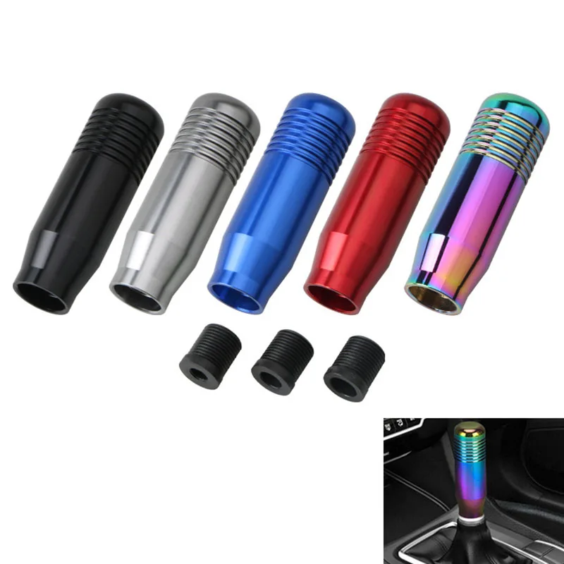 

Stylish Universal Car Aluminum Manual Gear Shift Knob Stick Manual Transmission Gearstick Lever Shifter Knob 8.5CM KOQYOX