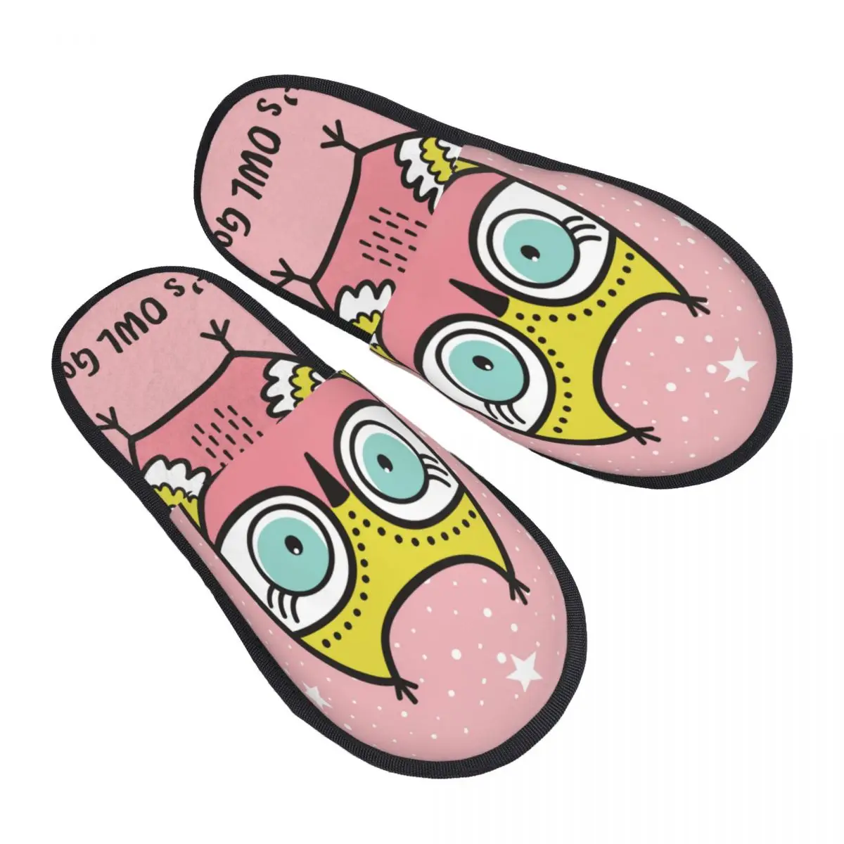 

Its Owl Good Slipper For Women Men Fluffy Winter Warm Slippers Indoor Slippers