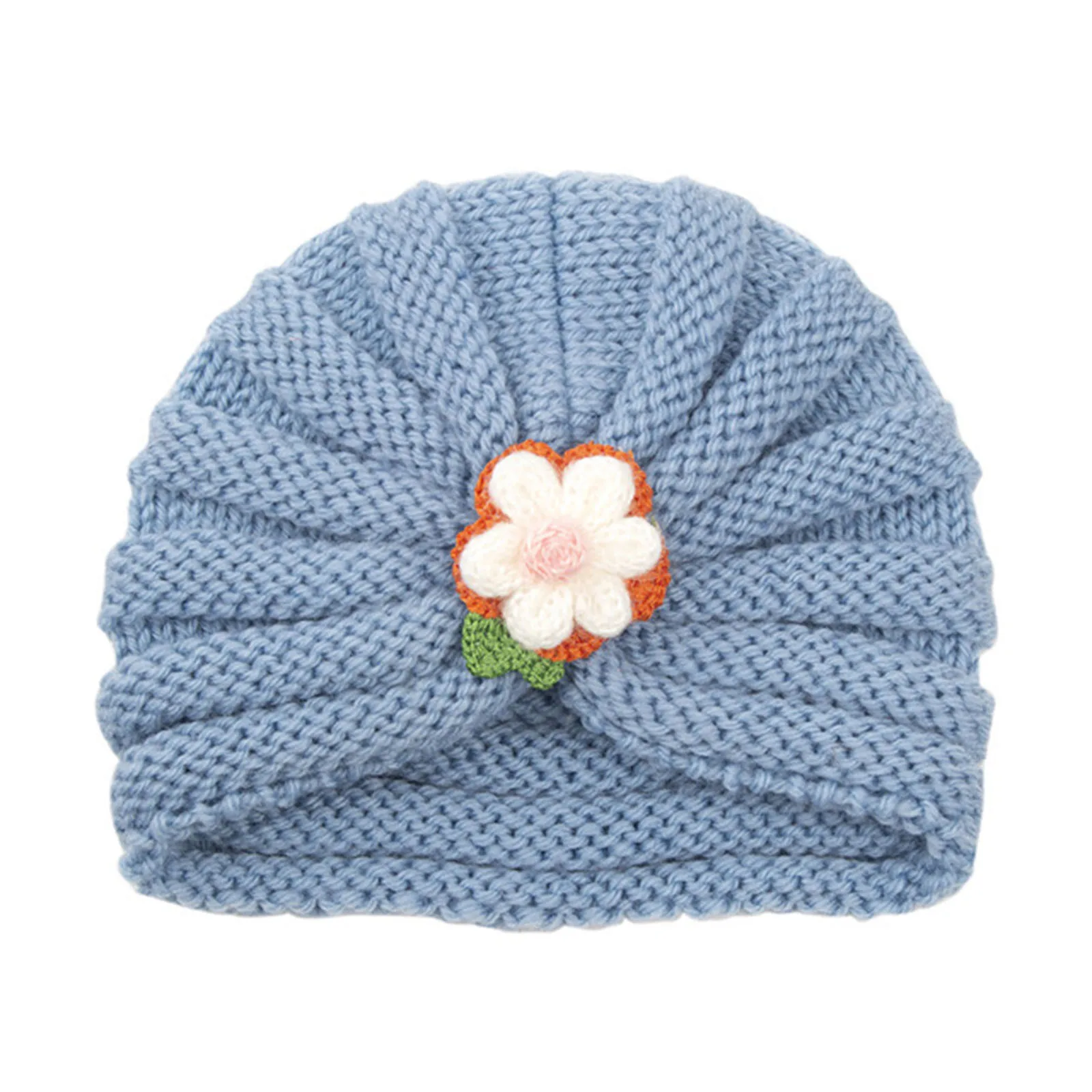

Winter Kids For Baby Hat Warm Headwear Toddler Girls Hat Months Boys Knit Cap 0-24 Infant Winter Hays for Babies Girls Blue Hat