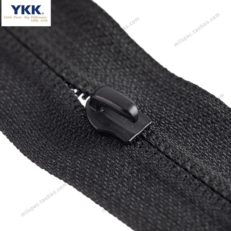 

YKK5 # головка на молнии с откидной крышкой без вытягивания военный веер аксессуары для тактического оборудования «сделай сам» черный волк коричневый цвет