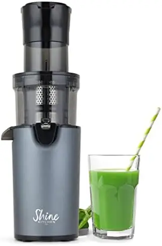 

SJX-1 Easy соковыжимал холодного отжима с XL кормовым желобом и компактным корпусом, белый спрей для бровей соковыжимал