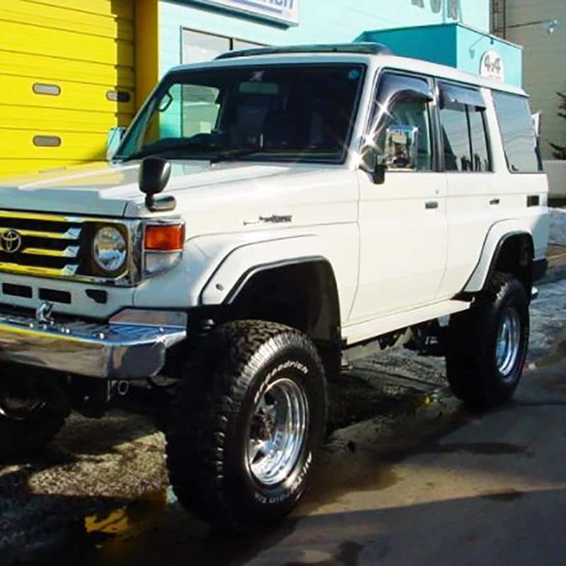 Фото Накладки на колесные арки из АБС-пластика для внедорожников 4x4 Toyota LC77 №2