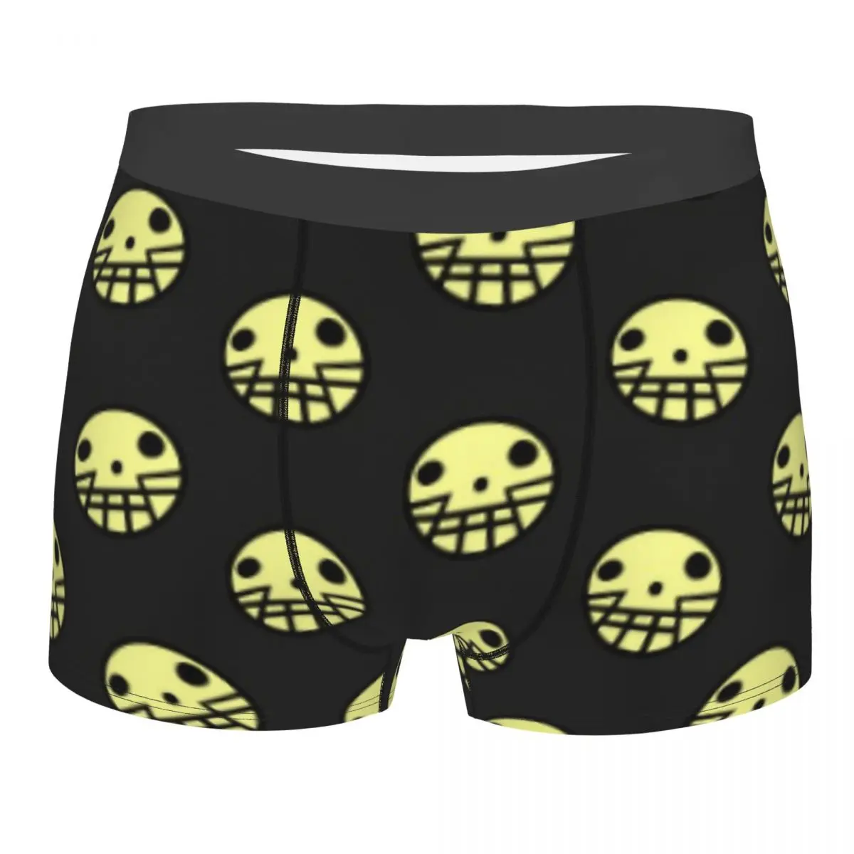 

Duncan Skull Emblem Total Drama Chef Hatchet Animated Underpants Breathbale Panties Men's Underwear Print Shorts Boxer Briefs