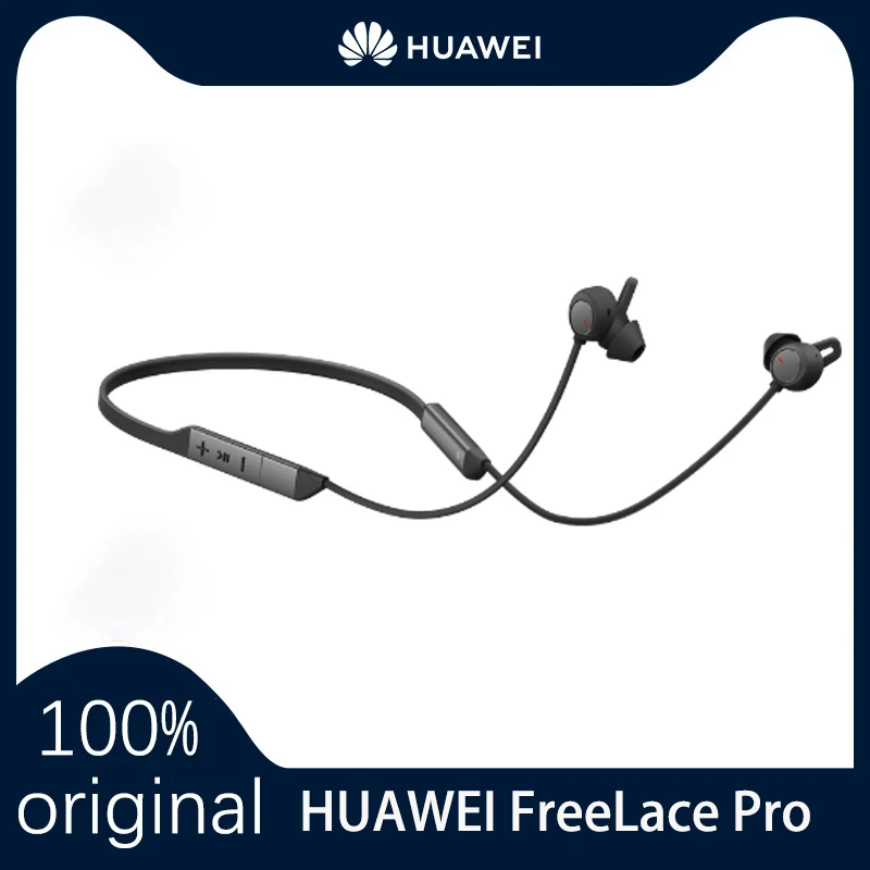 

Беспроводные Bluetooth-наушники Huawei Freelace Pro, спортивные водонепроницаемые наушники с активным шумоподавлением и быстрой зарядкой