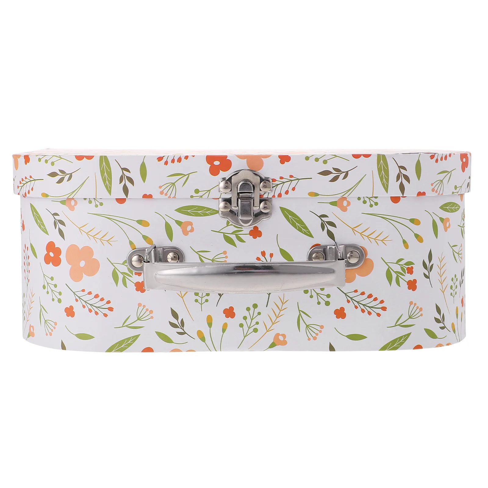 

Storage Suitcase Decorative Sundry Organizer Puzzle Portable Cardboard Multipurpose Convenient