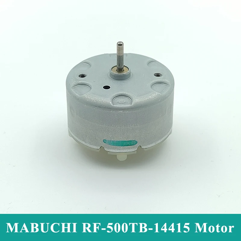 

MABUCHI RF-500TB-14415 Micro 500 Motor DC5V 6V 9V 12V 7600RPM Mini 32mm Diameter Round Spindle Motor for CD Player Sprayer Robot